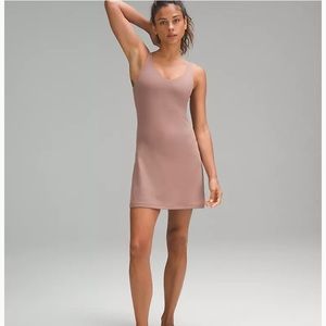 lululemon align dress twilight rose size 6